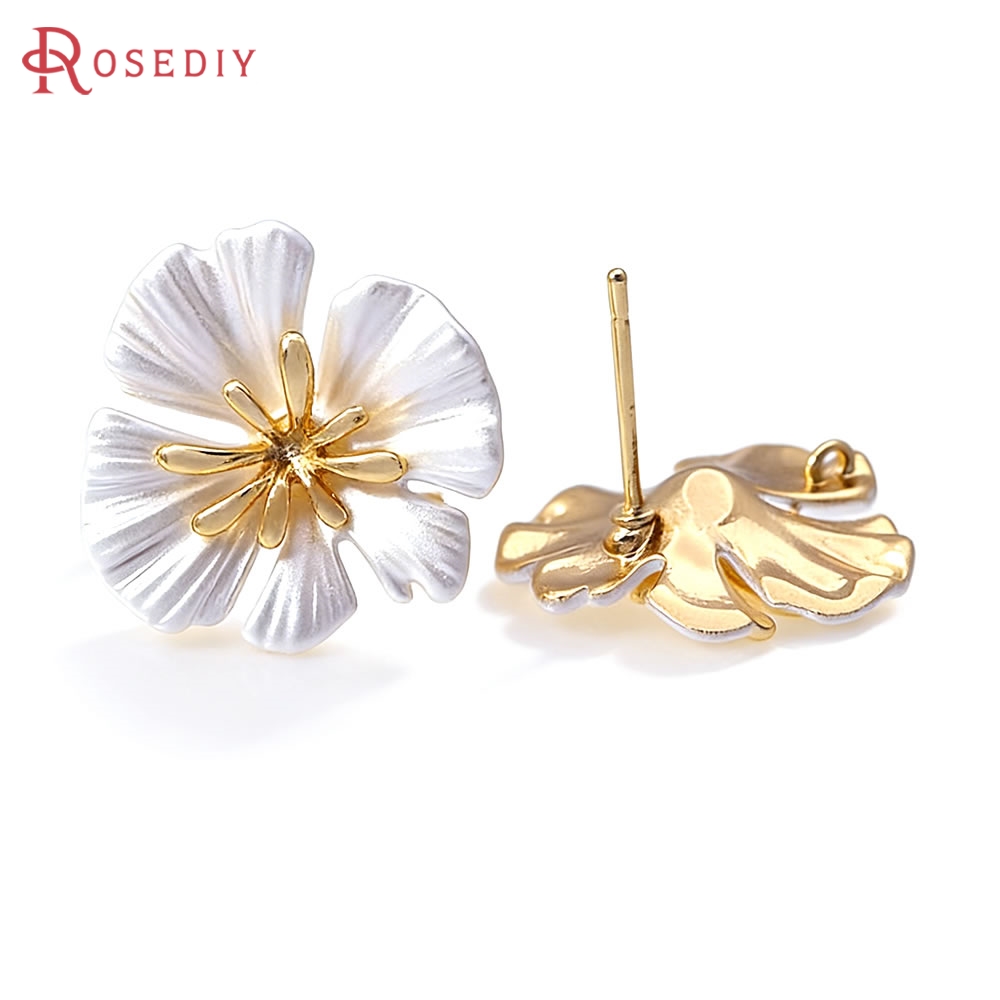 Jewelry Making Gold - أقراط نسائية عالية الجودة من النحاس