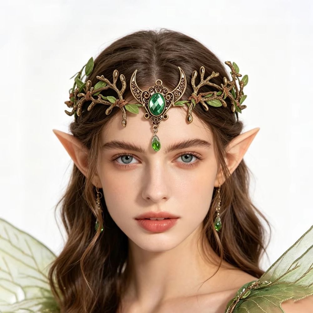 Jewelry Making Adults - تاج إلفي بتصميم نباتات متسلقة، إكسسوار