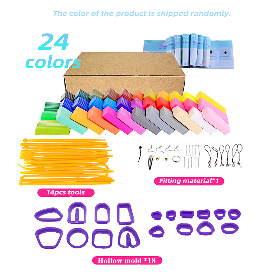 Jewelry Making Kits For Girls - مجموعة صنع القرط من طين البوليمر