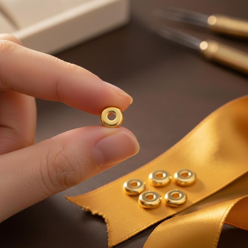 Jewelry Making Tools And Supplies - 50 قطعة من الخرز الفاصل المسطح