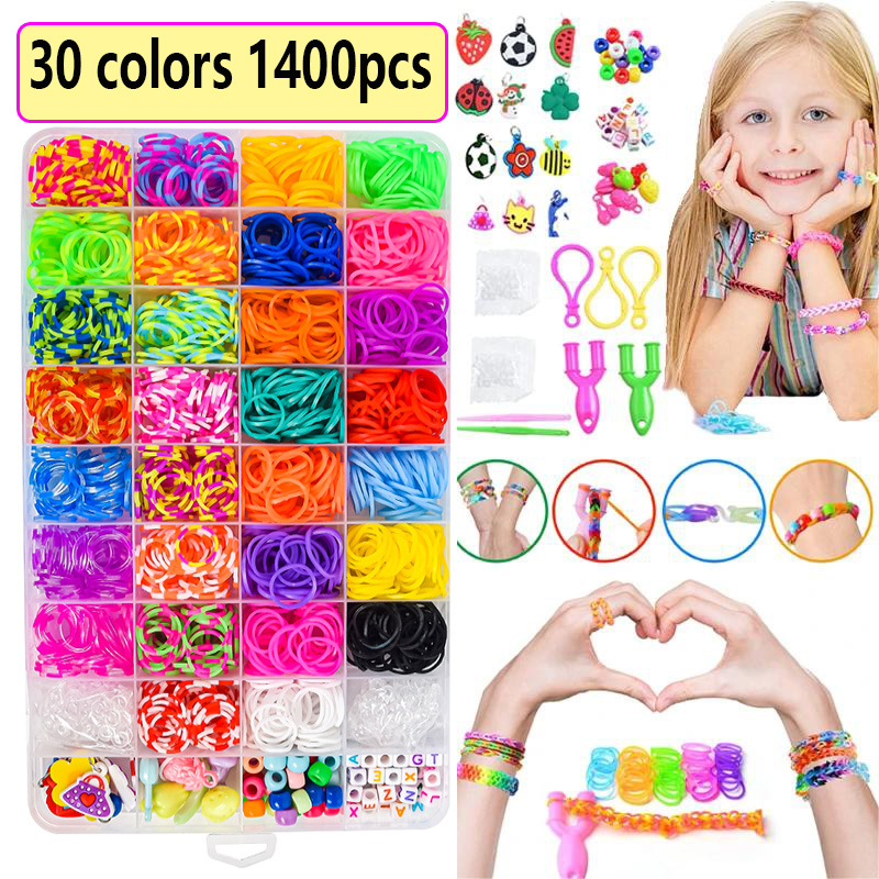 Jewelry Making Kits For Girls - الأربطة المطاطية تلوح في الأفق DIY