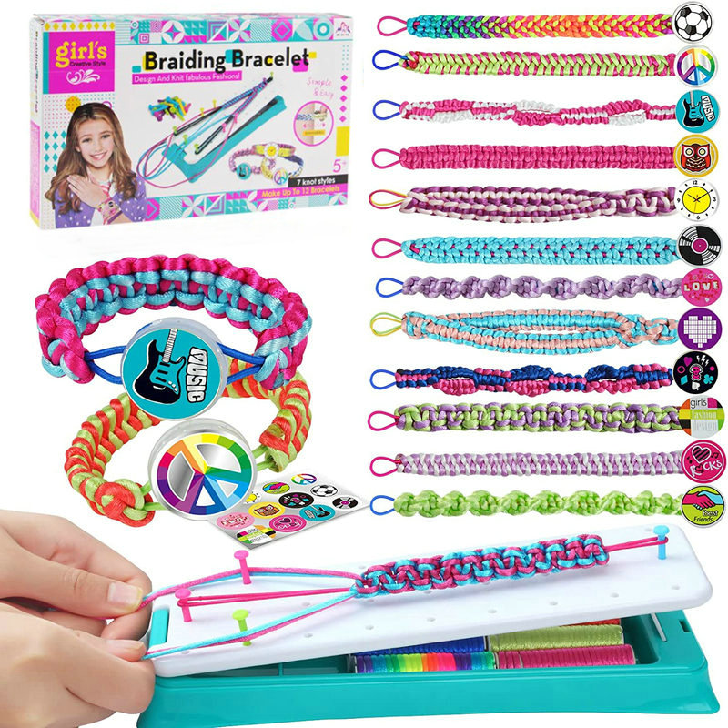 Jewelry Making Kits For Girls - مجموعة أدوات صنع سوار الصداقة للفتيات،