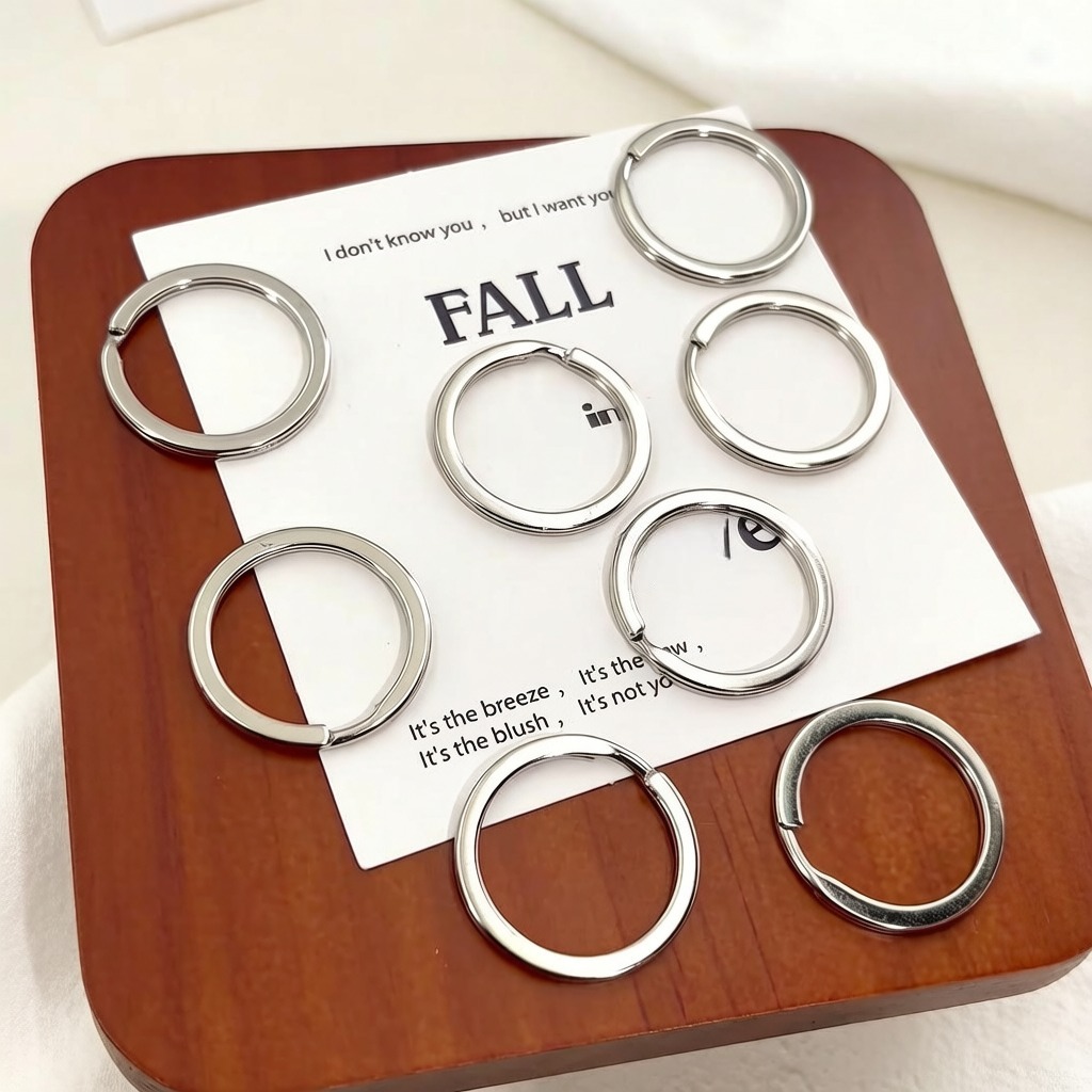 Jewelry Making Kit For Beginners - 10/20/100 قطعة حلقات مفاتيح معدنية 15-35