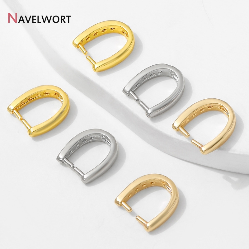 Jewelry Making Gold - خطافات تعليق معدنية مطلية بالذهب عيار