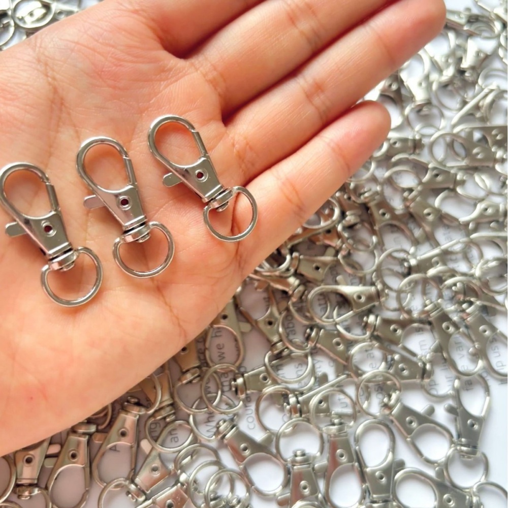 25-200 قطعة مشابك معدنية دوارة - مراجعة Jewelry Making Kit For Beginners وسعره