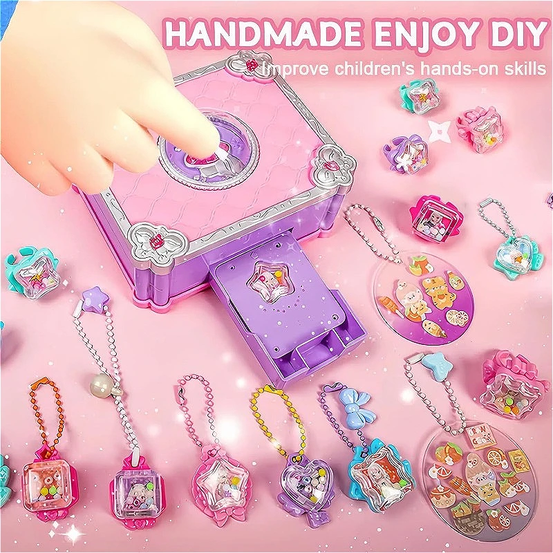 مجموعة صانع الملصقات ثلاثية ال - مراجعة Jewelry Making Kits For Girls وسعره