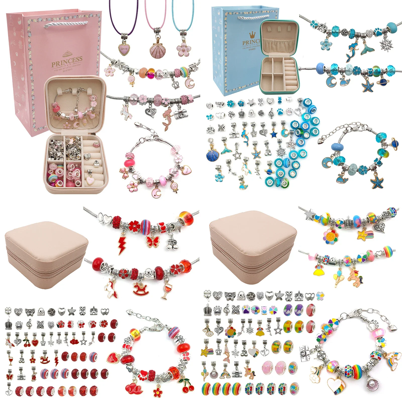 طقم صنع الأساور الساحرة للفتيا - مراجعة Jewelry Making Kits For Girls وسعره