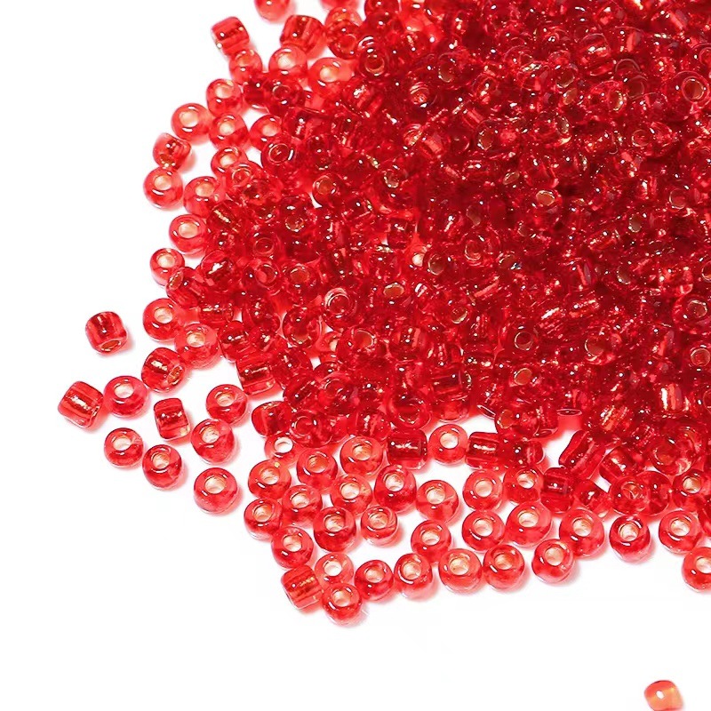 2 3 4 مللي متر الزجاج الصغير ا - مراجعة Seed Bead Tube وسعره