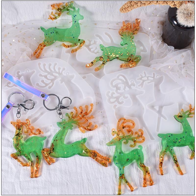 عيد الميلاد الأيائل الايبوكسي  - مراجعة Jewelry Making Tools And Supplies وسعره