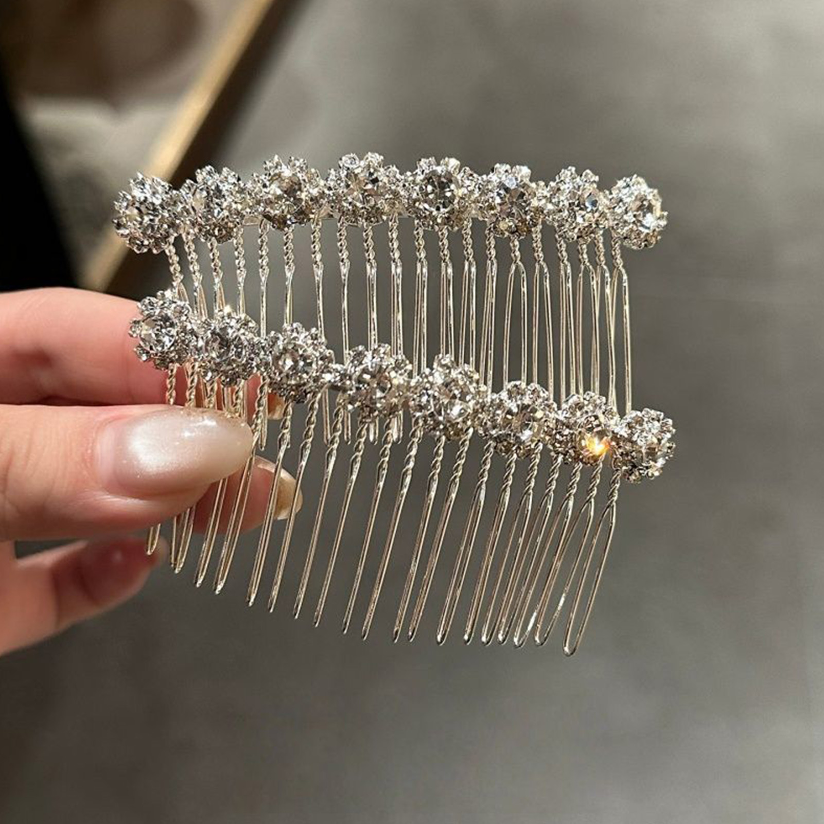 مشابك شعر بتصميم زهرة مرصعة با - مراجعة Jewelry Making Adults وسعره