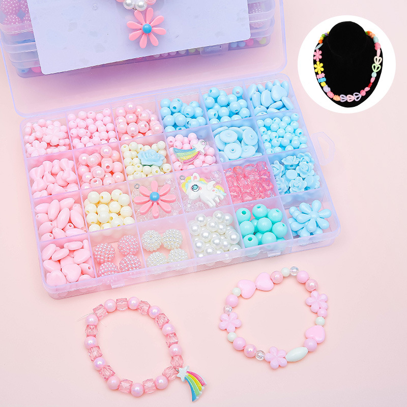 الأطفال اليدوية مطرز الفتيات ا - مراجعة Jewelry Making Kits For Girls وسعره