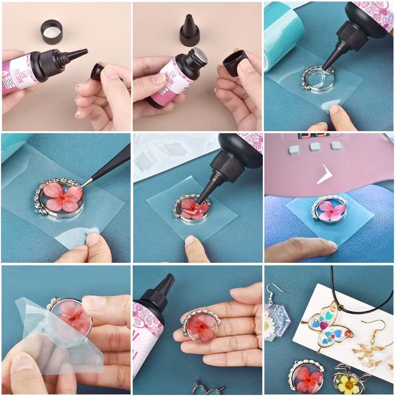 الأشعة فوق البنفسجية الراتنج ا - مراجعة Jewelry Making Tools And Supplies وسعره