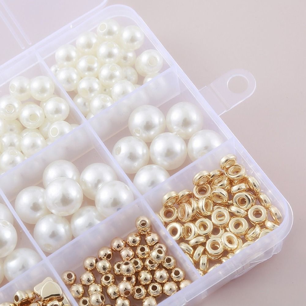 مجموعة من 1890 حبة لؤلؤية دائر - مراجعة Jewelry Making Gold وسعره