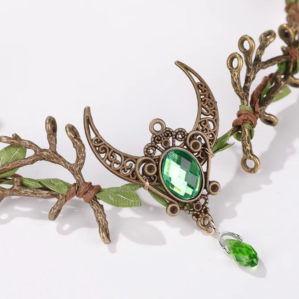 تاج إلفي بتصميم نباتات متسلقة، - مراجعة Jewelry Making Adults وسعره