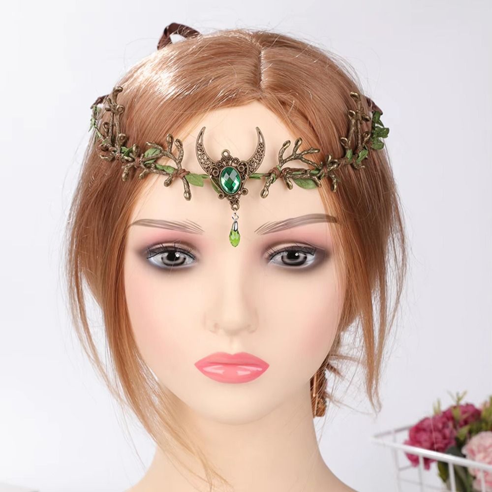 تاج إلفي بتصميم نباتات متسلقة، - مراجعة Jewelry Making Adults وسعره