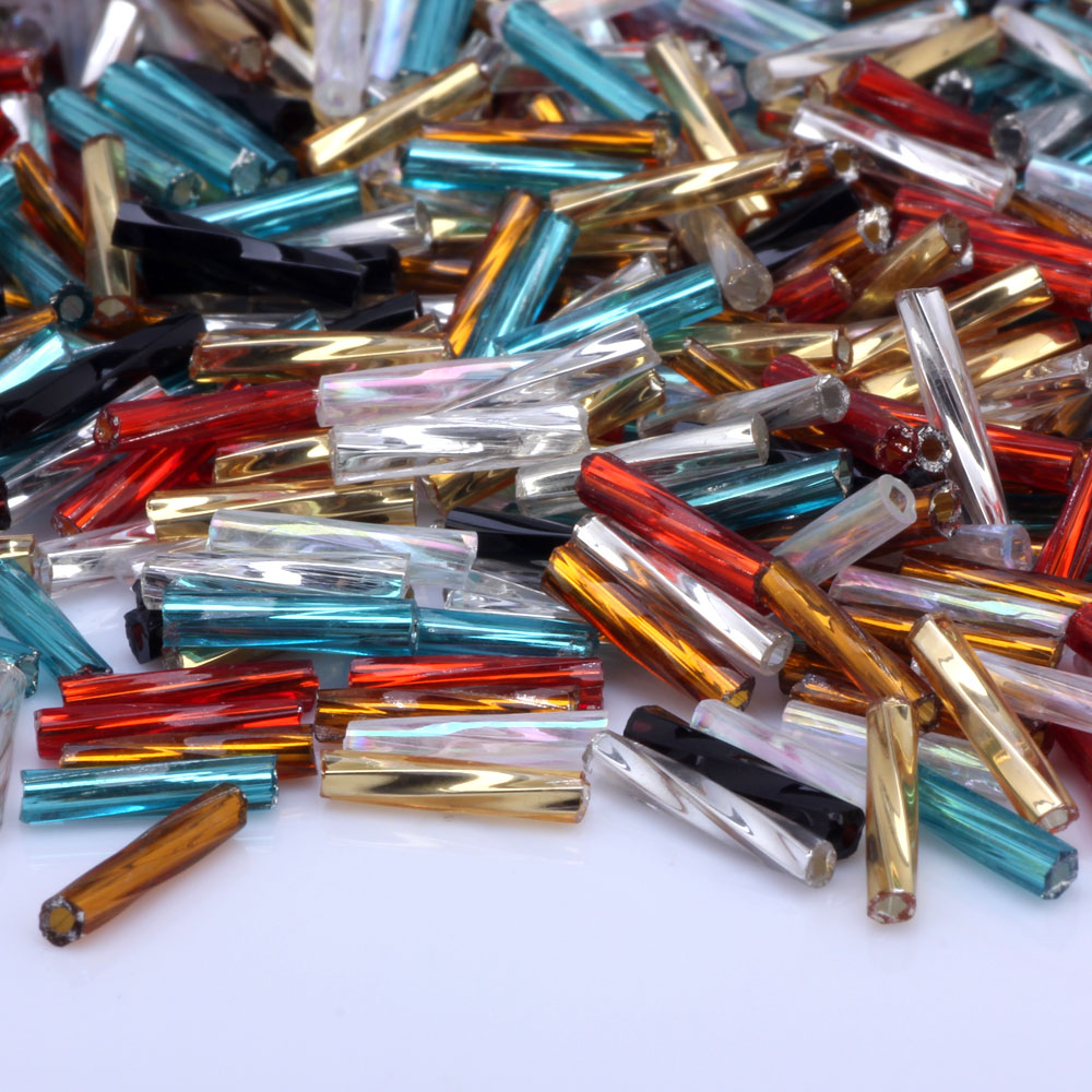 خرز زجاجي ملون من OlingArt مقا - مراجعة Seed Bead Tube وسعره