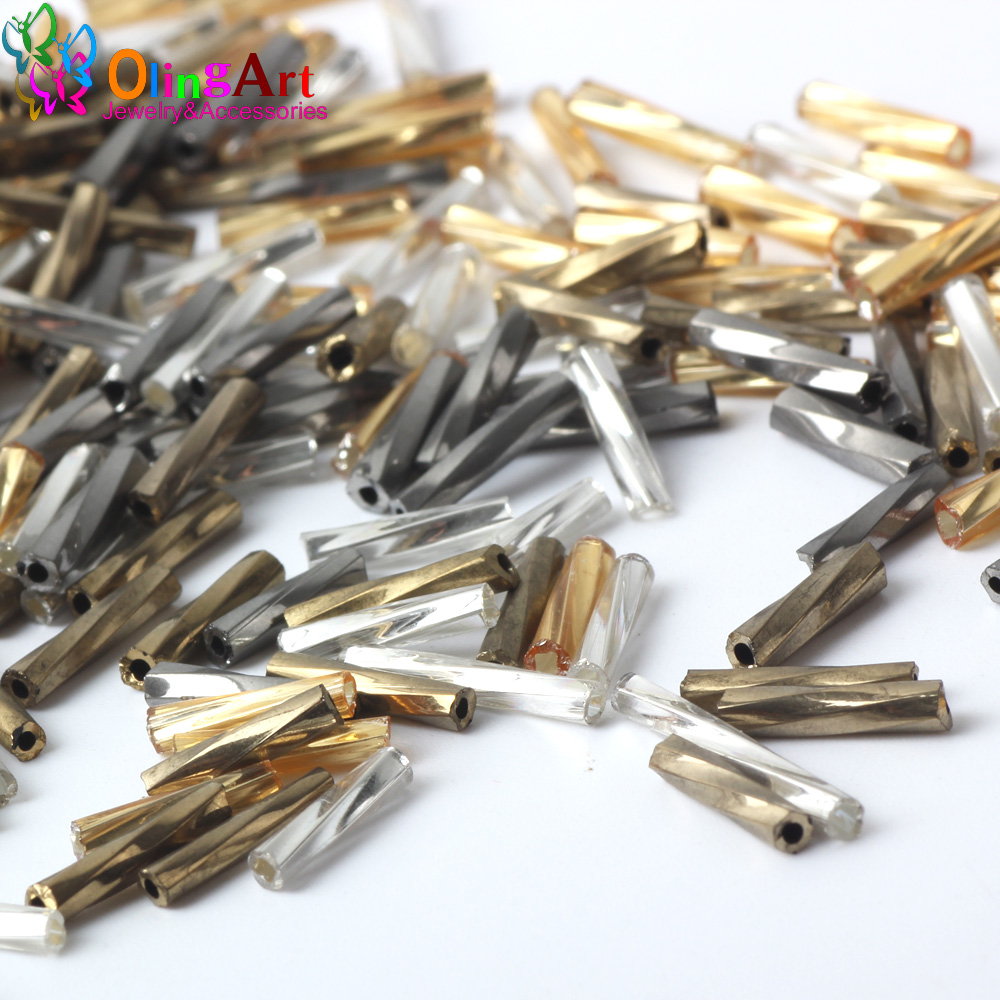 خرز زجاجي ملون من OlingArt مقا - مراجعة Seed Bead Tube وسعره