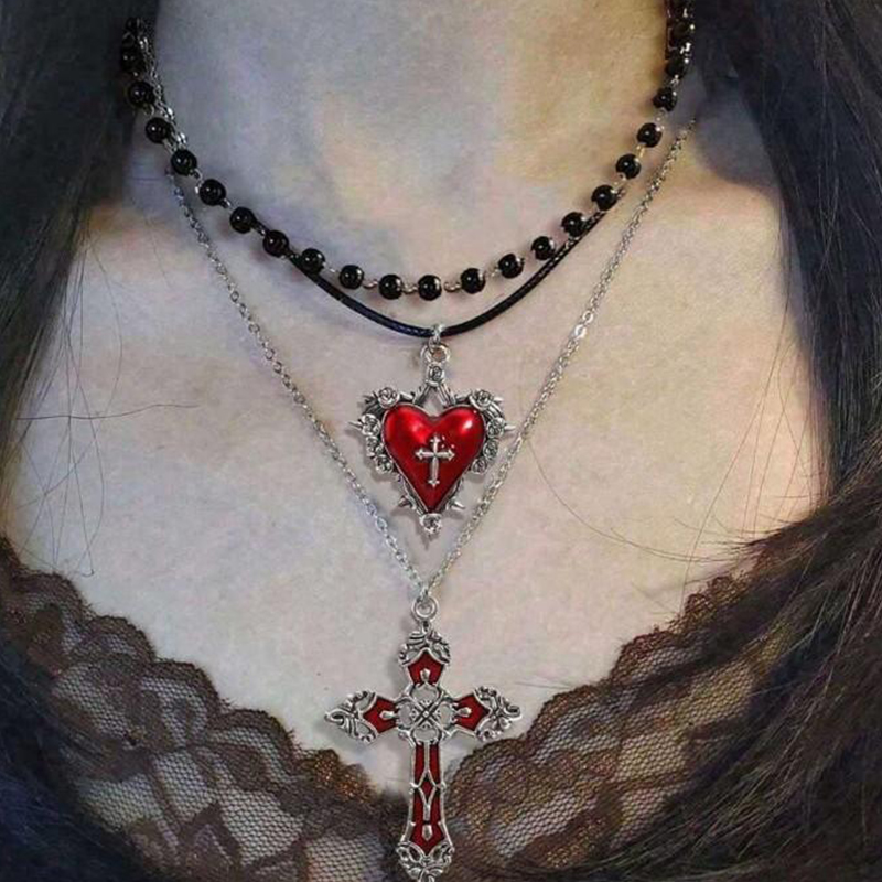 قلادة متعددة الطبقات بتصميم Y2 - مراجعة Jewelry Making Kits For Girls وسعره