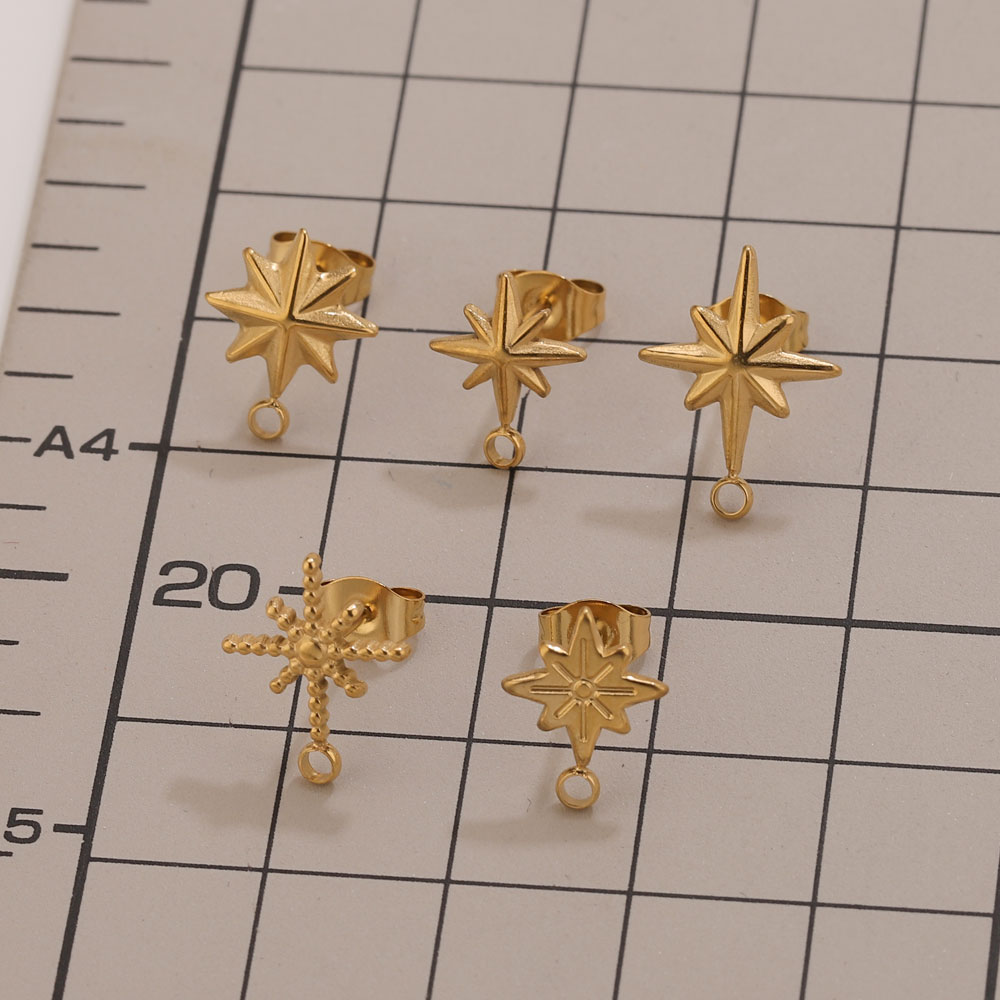 6 قطع من أقراط النجوم المصنوعة - مراجعة Jewelry Making Tools And Supplies وسعره