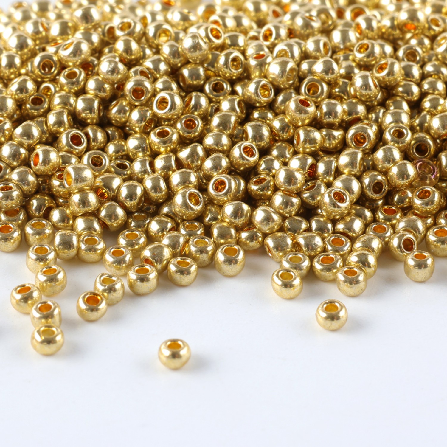 خرز دائري معدني CJ 11/0 محلي ا - مراجعة Seed Bead Tube وسعره