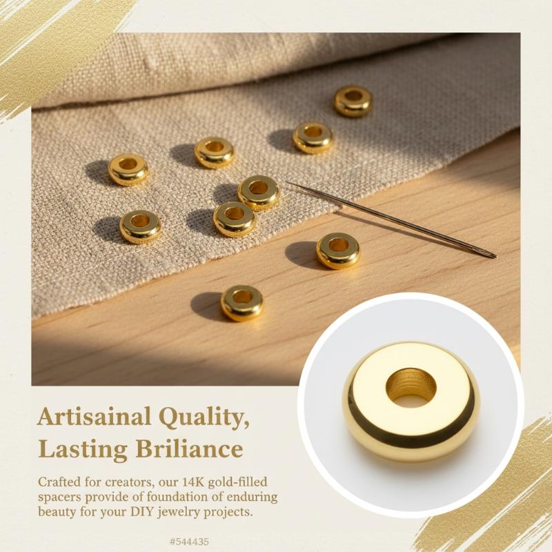 50 قطعة من الخرز الفاصل المسطح - مراجعة Jewelry Making Tools And Supplies وسعره