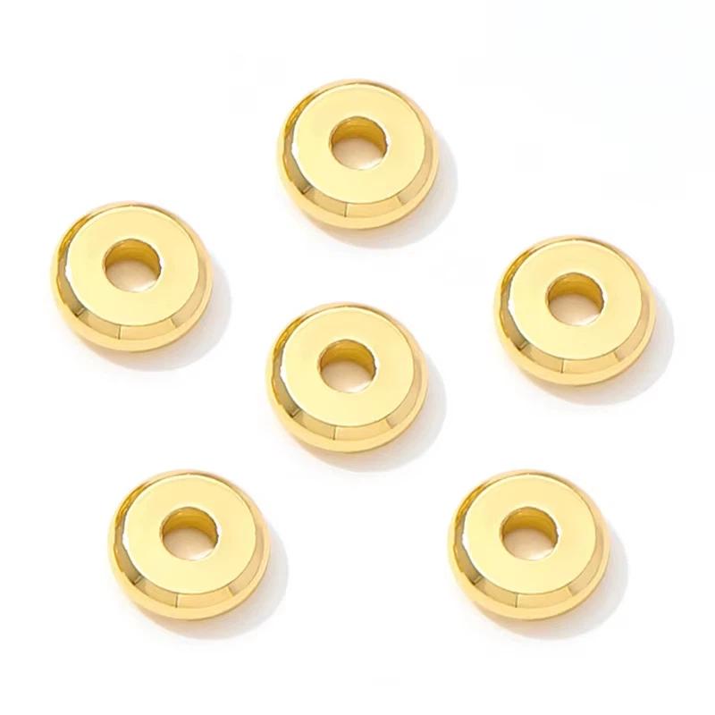 50 قطعة من الخرز الفاصل المسطح - مراجعة Jewelry Making Tools And Supplies وسعره