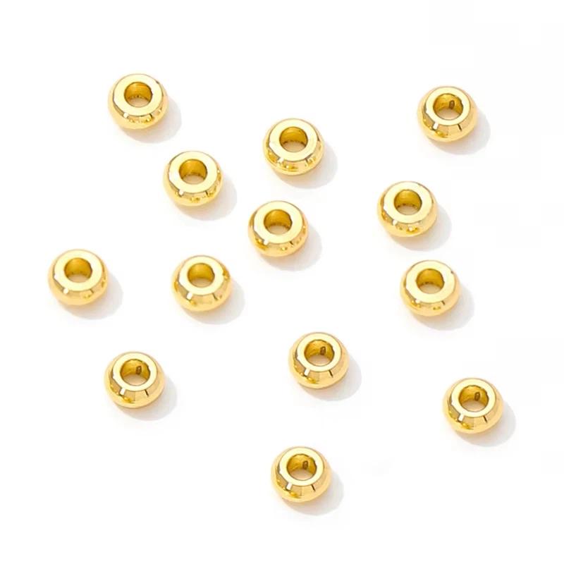 50 قطعة من الخرز الفاصل المسطح - مراجعة Jewelry Making Tools And Supplies وسعره