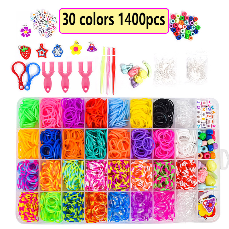 الأربطة المطاطية تلوح في الأفق - مراجعة Jewelry Making Kits For Girls وسعره