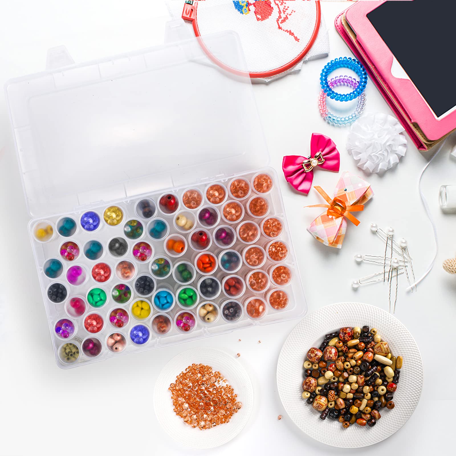 صندوق تخزين بلاستيكي بـ 24/30/ - مراجعة Jewelry Making Tools And Supplies وسعره
