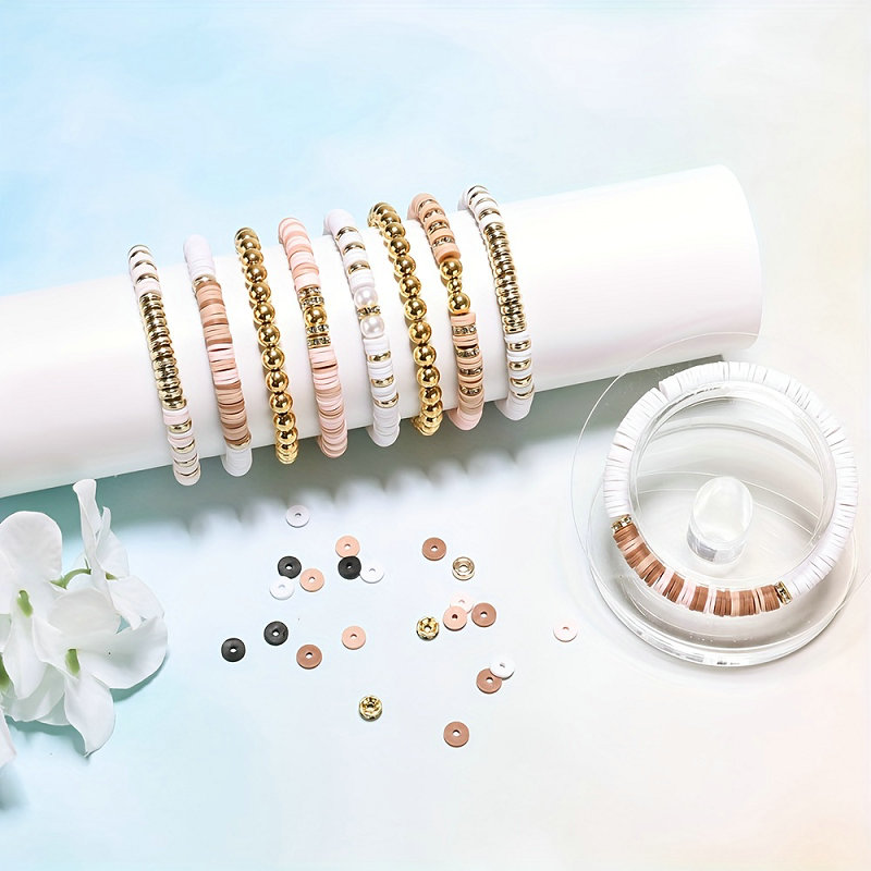 نمط DIY الطين الخرز سوار صنع ع - مراجعة Jewelry Making Kits For Girls وسعره