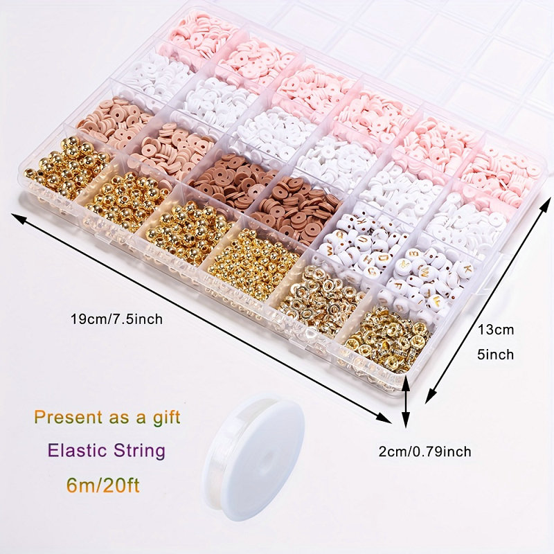 نمط DIY الطين الخرز سوار صنع ع - مراجعة Jewelry Making Kits For Girls وسعره