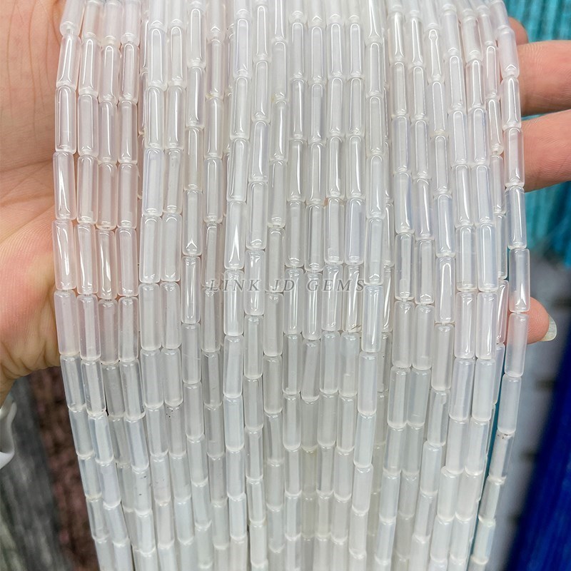 4*13 مللي متر العقيق الطبيعي ا - مراجعة Seed Bead Tube وسعره