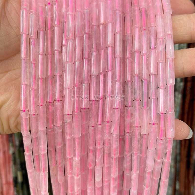 4*13 مللي متر العقيق الطبيعي ا - مراجعة Seed Bead Tube وسعره