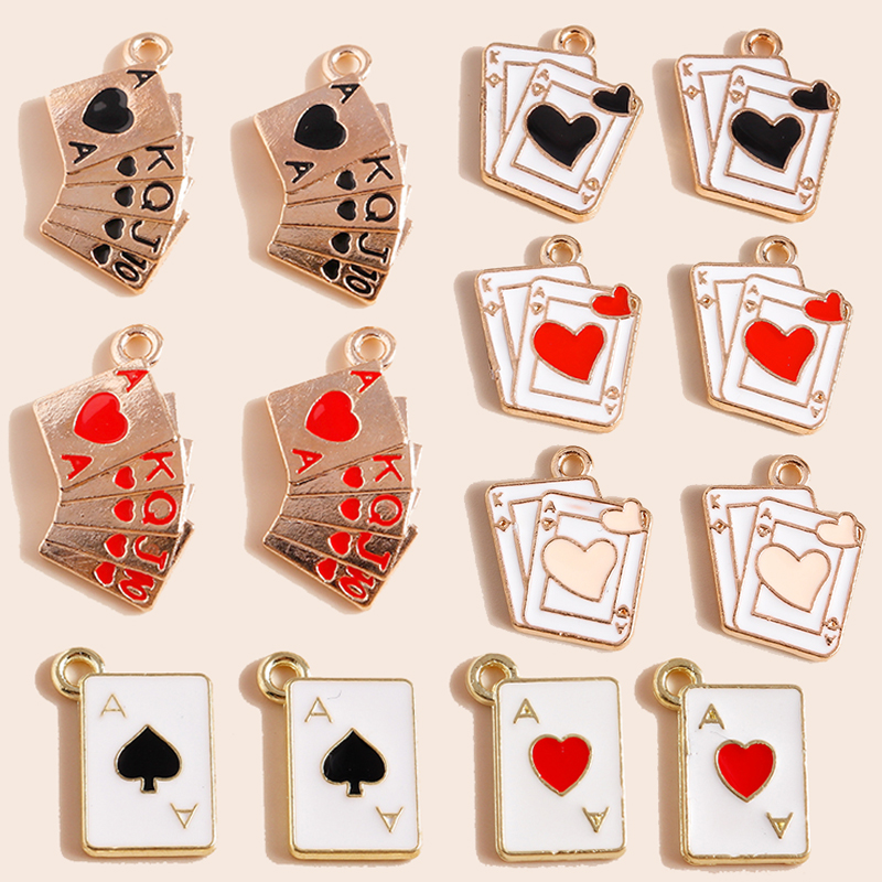 10 قطعة لعبة البوكر Ace برودوا - مراجعة Jewelry Making Game وسعره