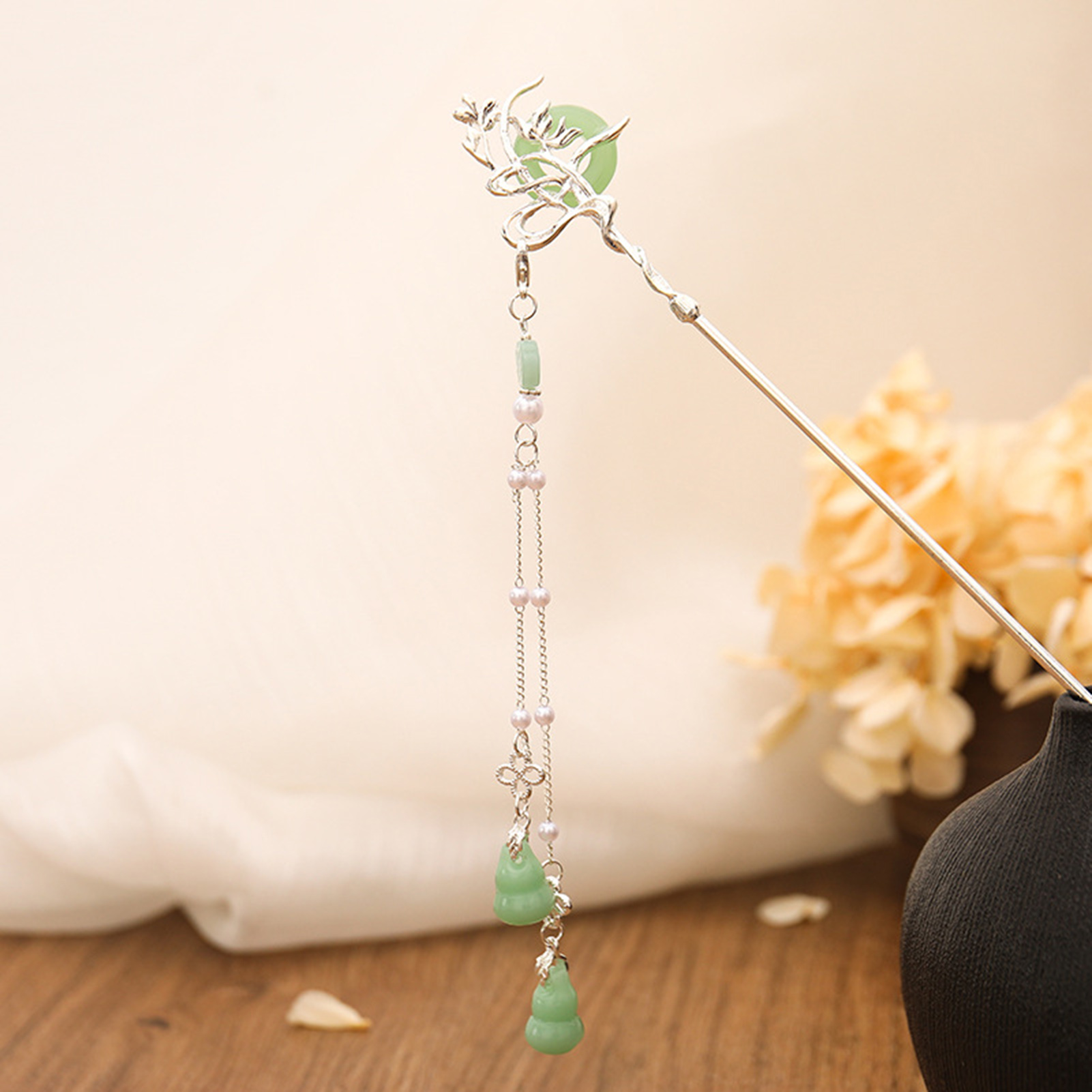 النمط الصيني الزجاج دبوس الشعر - مراجعة Jewelry Making Adults وسعره