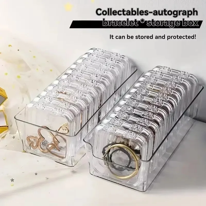 10 قطعة صناديق أكريليك لتخزين  - مراجعة Jewelry Making Tools And Supplies وسعره