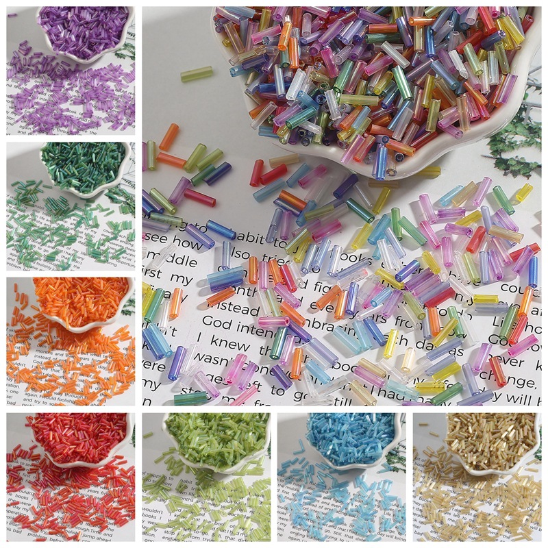 2x7 مللي متر 600 قطعة/الوحدة ا - مراجعة Seed Bead Tube وسعره