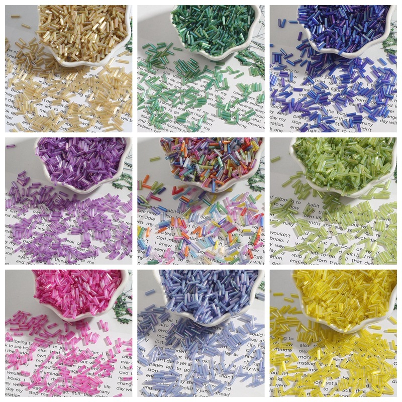 2x7 مللي متر 600 قطعة/الوحدة ا - مراجعة Seed Bead Tube وسعره