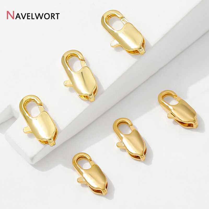 5/10/15 قطعة مشابك بيضاوية من  - مراجعة Jewelry Making Gold وسعره