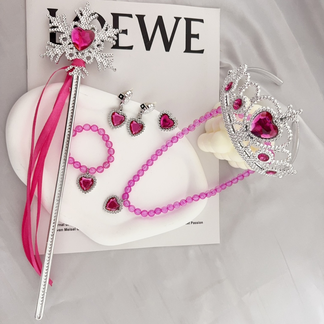 طقم قلادة للفتيات على شكل تاج  - مراجعة Jewelry Making Kits For Girls وسعره