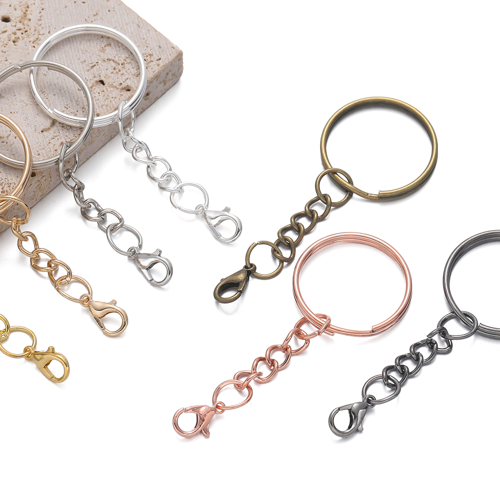 10 قطع/مجموعة حلقات مفاتيح دائ - مراجعة Jewelry Making Kit For Beginners وسعره