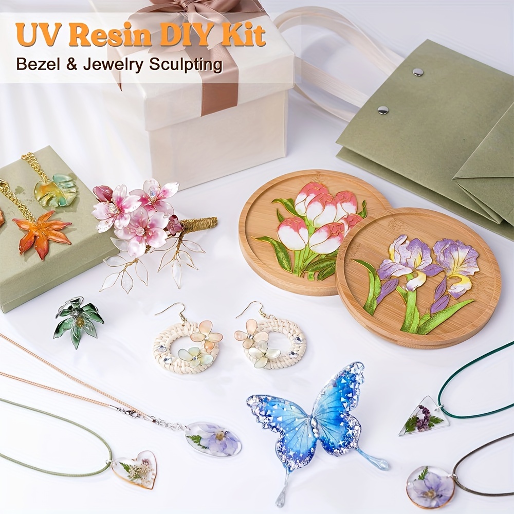 40/100/200 جرام UV Dip الراتنج - مراجعة Jewelry Making At Home وسعره