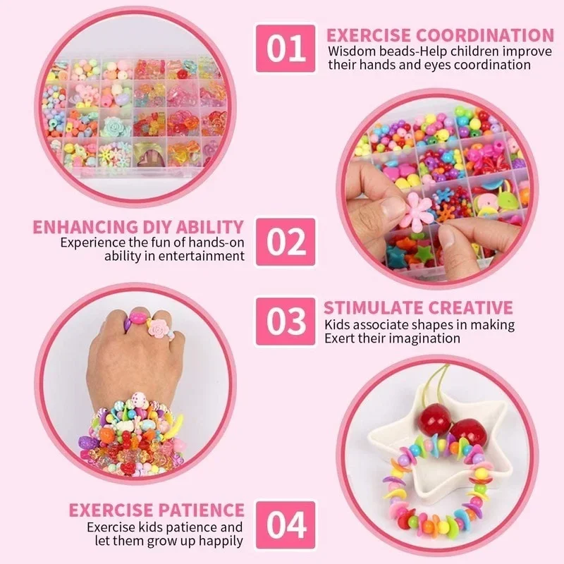 مجموعة صنع المجوهرات سهلة الاس - مراجعة Jewelry Making Kits For Girls وسعره